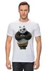 Заказать мужскую футболку в Москве. Футболка классическая Kung Fu Panda от Kung Fu  - готовые дизайны и нанесение принтов.
