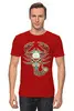 Заказать мужскую футболку в Москве. Футболка классическая Зодиак - Скорпион от BAD OWL - готовые дизайны и нанесение принтов.