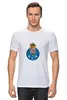 Заказать мужскую футболку в Москве. Футболка классическая FC Porto от THE_NISE  - готовые дизайны и нанесение принтов.