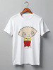 Заказать мужскую футболку в Москве. Футболка классическая Stewie Griffin от YellowCloverShop - готовые дизайны и нанесение принтов.