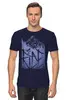 Заказать мужскую футболку в Москве. Футболка классическая Ride MTB от oneredfoxstore@gmail.com - готовые дизайны и нанесение принтов.
