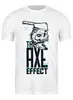 Заказать мужскую футболку в Москве. Футболка классическая The AXE Effect от Alex Remington - готовые дизайны и нанесение принтов.