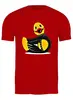 Заказать мужскую футболку в Москве. Футболка классическая Утка БДСМ от T-shirt print  - готовые дизайны и нанесение принтов.