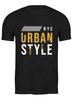 Заказать мужскую футболку в Москве. Футболка классическая "URBAN STYLE" от cooldesign  - готовые дизайны и нанесение принтов.
