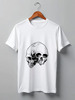 Заказать мужскую футболку в Москве. Футболка классическая Skull от zen4@bk.ru - готовые дизайны и нанесение принтов.