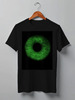Заказать мужскую футболку в Москве. Футболка классическая Green eye от Виктор Аксёнов - готовые дизайны и нанесение принтов.