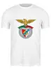 Заказать мужскую футболку в Москве. Футболка классическая Benfica от THE_NISE  - готовые дизайны и нанесение принтов.