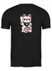 Заказать мужскую футболку в Москве. Футболка классическая Bad Cat от Leichenwagen - готовые дизайны и нанесение принтов.