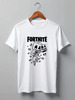Заказать мужскую футболку в Москве. Футболка классическая Fortnite, Marshmello от geekbox - готовые дизайны и нанесение принтов.