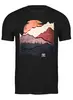 Заказать мужскую футболку в Москве. Футболка классическая Mountains Van Camp от oneredfoxstore@gmail.com - готовые дизайны и нанесение принтов.