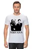 Заказать мужскую футболку в Москве. Футболка классическая Nirvana от Vladec11 - готовые дизайны и нанесение принтов.