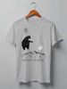 Заказать мужскую футболку в Москве. Футболка классическая Bad Bear In The Air от oneredfoxstore@gmail.com - готовые дизайны и нанесение принтов.