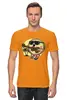 Заказать мужскую футболку в Москве. Футболка классическая Гавайская пицца от Amerikanka - готовые дизайны и нанесение принтов.