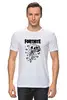 Заказать мужскую футболку в Москве. Футболка классическая Fortnite, Marshmello от geekbox - готовые дизайны и нанесение принтов.