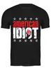 Заказать мужскую футболку в Москве. Футболка классическая Green Day American Idiot от painter13 - готовые дизайны и нанесение принтов.