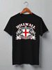 Заказать мужскую футболку в Москве. Футболка классическая Millwall Bushwackers Crest от Millwall Supporters Club Russia - готовые дизайны и нанесение принтов.