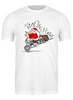 Заказать мужскую футболку в Москве. Футболка классическая Санта от queen  - готовые дизайны и нанесение принтов.