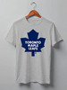 Заказать мужскую футболку в Москве. Футболка классическая Toronto Maple Leafs / NHL Canada от KinoArt - готовые дизайны и нанесение принтов.