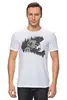 Заказать мужскую футболку в Москве. Футболка классическая Mountain Bike от oneredfoxstore@gmail.com - готовые дизайны и нанесение принтов.