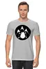 Заказать мужскую футболку в Москве. Футболка классическая Cats Here от oneredfoxstore@gmail.com - готовые дизайны и нанесение принтов.