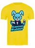 Заказать мужскую футболку в Москве. Футболка классическая GamerRabbit от balden - готовые дизайны и нанесение принтов.