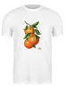 Заказать мужскую футболку в Москве. Футболка классическая Апельсины от Виктор Гришин - готовые дизайны и нанесение принтов.