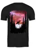 Заказать мужскую футболку в Москве. Футболка классическая Forest Rider от oneredfoxstore@gmail.com - готовые дизайны и нанесение принтов.