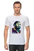 Заказать мужскую футболку в Москве. Футболка классическая Фидель Кастро от Fedor - готовые дизайны и нанесение принтов.