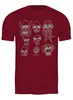 Заказать мужскую футболку в Москве. Футболка классическая Skulls от oneredfoxstore@gmail.com - готовые дизайны и нанесение принтов.