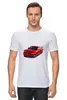 Заказать мужскую футболку в Москве. Футболка классическая Красное авто от THE_NISE  - готовые дизайны и нанесение принтов.