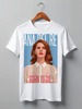Заказать мужскую футболку в Москве. Футболка классическая Lana Del Rey от Jimmy Flash - готовые дизайны и нанесение принтов.