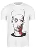 Заказать мужскую футболку в Москве. Футболка классическая Zombie art от Иван - готовые дизайны и нанесение принтов.
