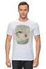 Заказать мужскую футболку в Москве. Футболка классическая Sakura Cat от oneredfoxstore@gmail.com - готовые дизайны и нанесение принтов.