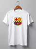 Заказать мужскую футболку в Москве. Футболка классическая Futbol Club Barcelona от KinoArt - готовые дизайны и нанесение принтов.