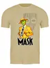 Заказать мужскую футболку в Москве. Футболка классическая The Mask от balden - готовые дизайны и нанесение принтов.