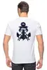 Заказать мужскую футболку в Москве. Футболка классическая Корабельный якорь от Shandr - готовые дизайны и нанесение принтов.