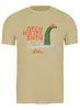 Заказать мужскую футболку в Москве. Футболка классическая Open Water Swim Nessy от Swimrocket - школа плавания - готовые дизайны и нанесение принтов.
