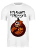 Заказать мужскую футболку в Москве. Футболка классическая Five Nights at Freddy’s  от ПРИНТЫ ПЕЧАТЬ  - готовые дизайны и нанесение принтов.