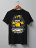 Заказать мужскую футболку в Москве. Футболка классическая HONEY Premium Quality от Юрий Чингаев - готовые дизайны и нанесение принтов.