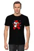 Заказать мужскую футболку в Москве. Футболка классическая Among Us Santa Dab от El Fox - готовые дизайны и нанесение принтов.