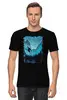 Заказать мужскую футболку в Москве. Футболка классическая Ski Ride от oneredfoxstore@gmail.com - готовые дизайны и нанесение принтов.