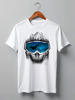 Заказать мужскую футболку в Москве. Футболка классическая Snowskull от oneredfoxstore@gmail.com - готовые дизайны и нанесение принтов.