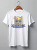 Заказать мужскую футболку в Москве. Футболка классическая Cats Here от oneredfoxstore@gmail.com - готовые дизайны и нанесение принтов.