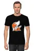 Заказать мужскую футболку в Москве. Футболка классическая Fox (Лиса) от ISliM - готовые дизайны и нанесение принтов.