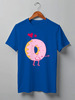 Заказать мужскую футболку в Москве. Футболка классическая Love donut от skynatural - готовые дизайны и нанесение принтов.
