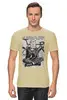 Заказать мужскую футболку в Москве. Футболка классическая Fox Punk Rider от oneredfoxstore@gmail.com - готовые дизайны и нанесение принтов.