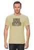 Заказать мужскую футболку в Москве. Футболка классическая Ethnic hippo от T-shirt print  - готовые дизайны и нанесение принтов.