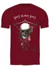 Заказать мужскую футболку в Москве. Футболка классическая Roots Bloody Roots от lyakmynd - готовые дизайны и нанесение принтов.