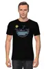 Заказать мужскую футболку в Москве. Футболка классическая Mountains от oneredfoxstore@gmail.com - готовые дизайны и нанесение принтов.