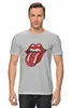 Заказать мужскую футболку в Москве. Футболка классическая Rolling Stones от geekbox - готовые дизайны и нанесение принтов.